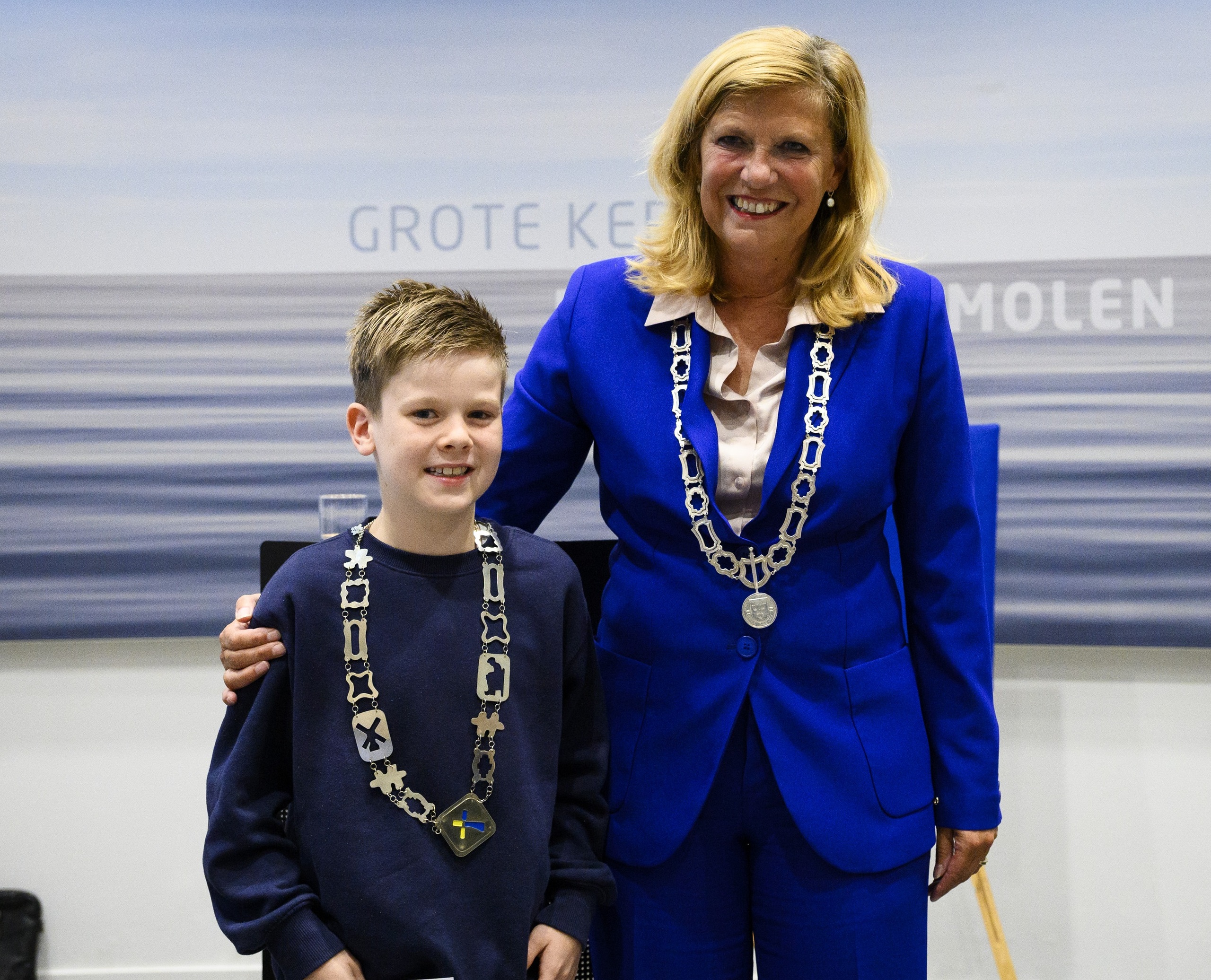 Kinderburgemeester Mees van Veen