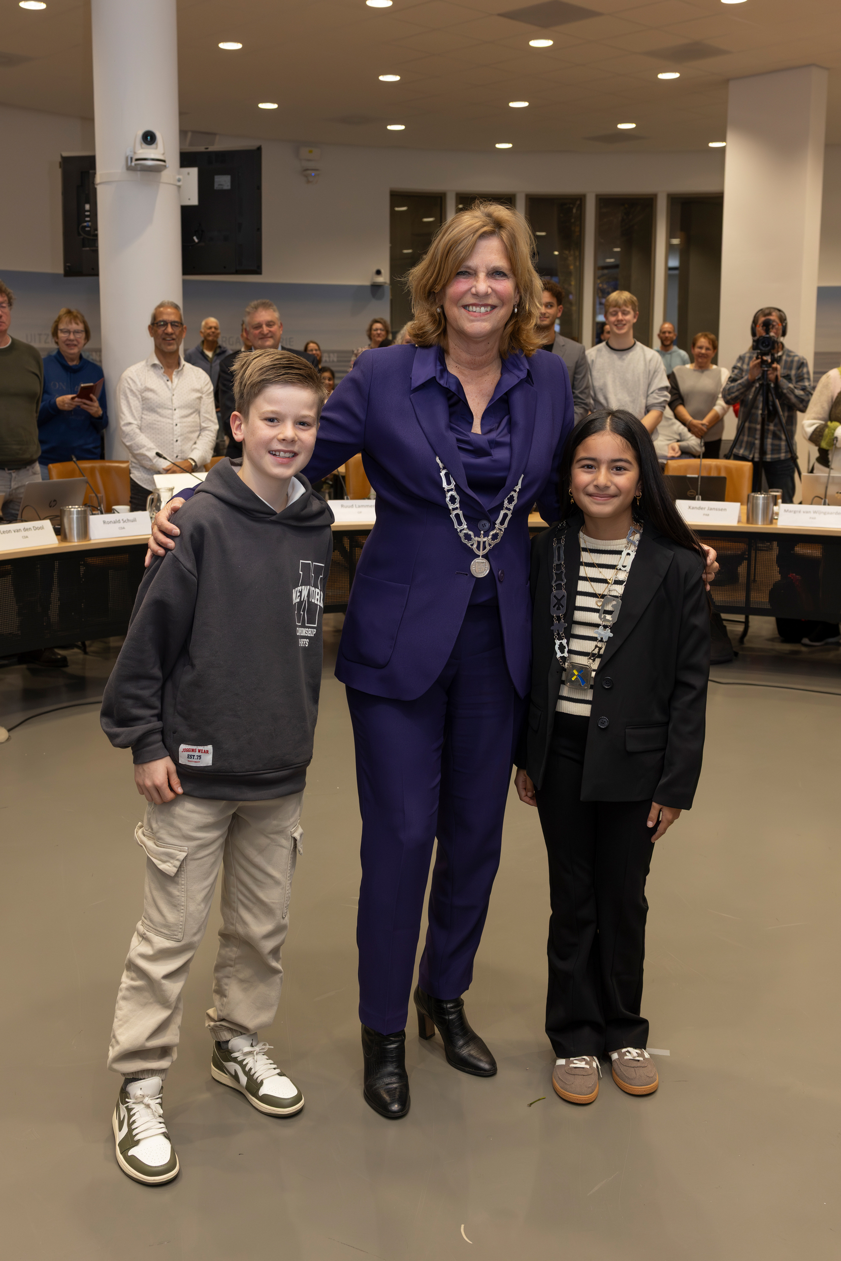 Kinderburgemeester Inaayah Mashal