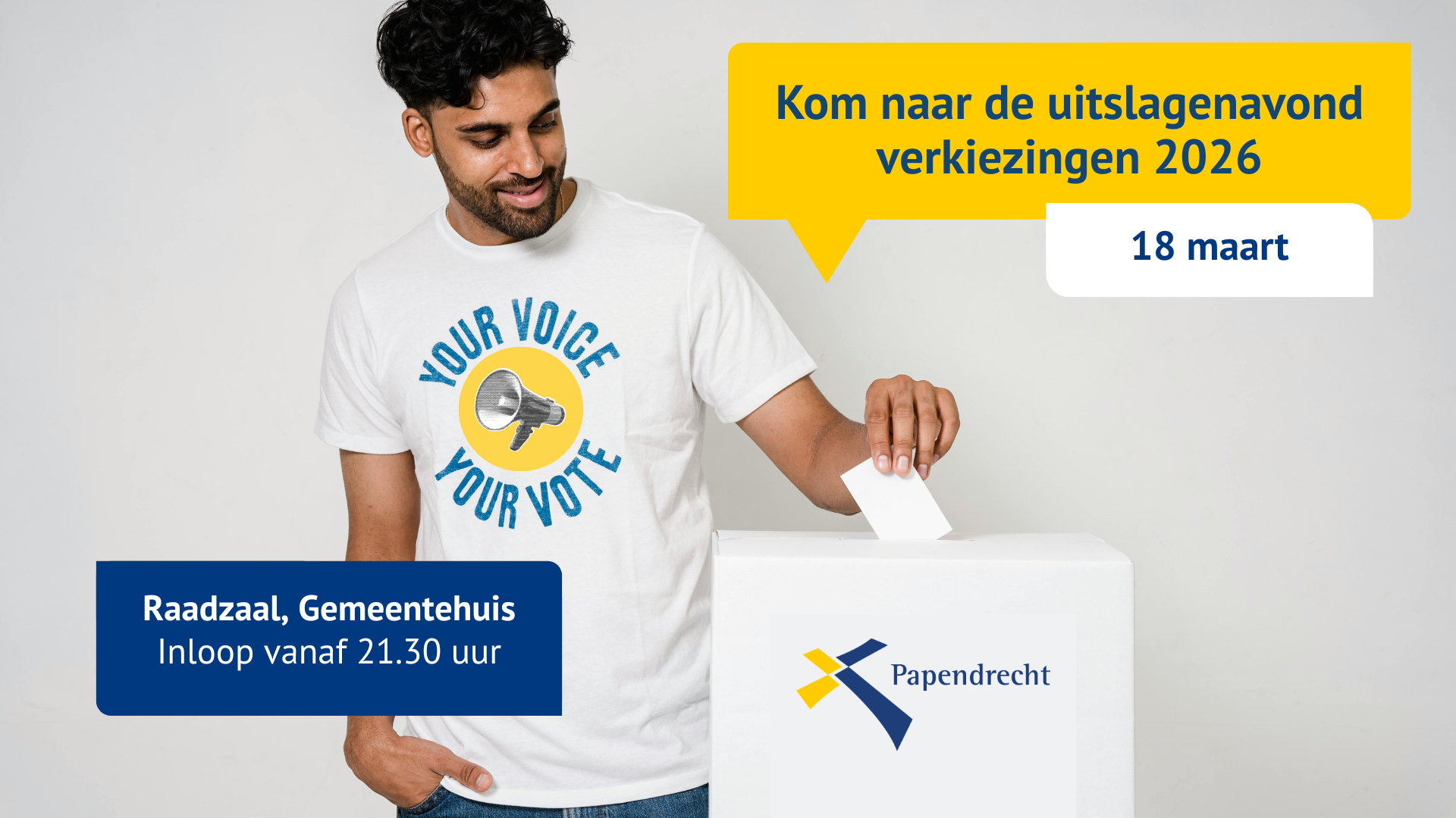 Uitslagenavond verkiezingen 2026